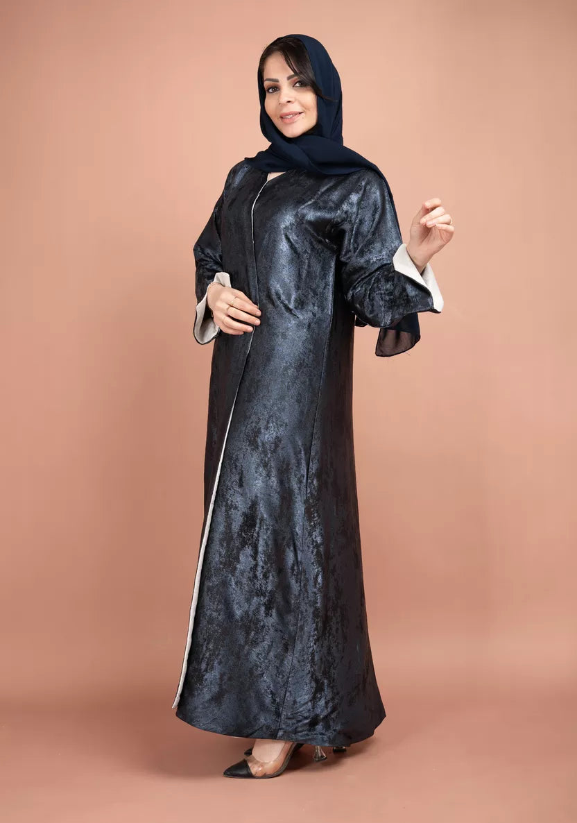 BLUE SHIMMER EMIRATI ABAYA