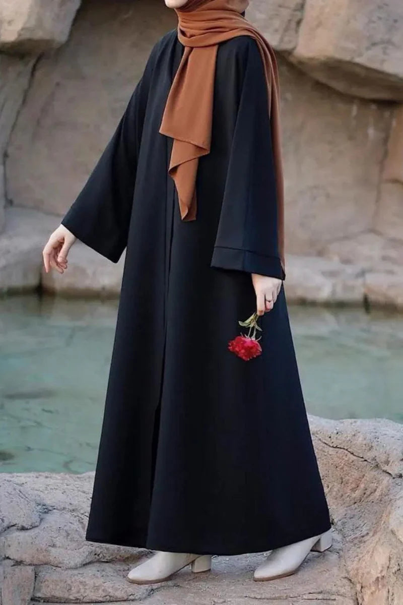 Turkish Front Open Abaya