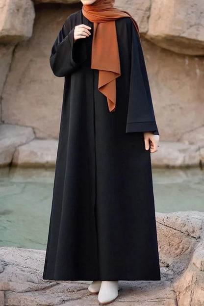 Turkish Front Open Abaya